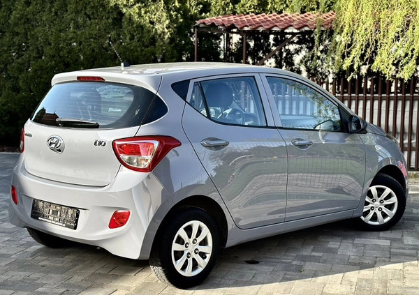 Hyundai i10 cena 24900 przebieg: 140000, rok produkcji 2015 z Białobrzegi małe 596